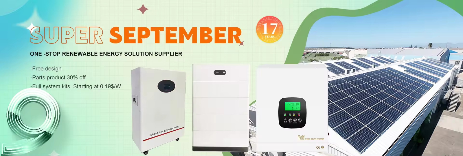 Batterie d'accumulateurs solaire