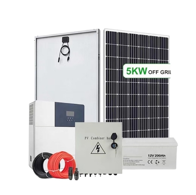 Système solaire hors réseau de 60 Hz 48Vdc/51.2Vdc avec certification RoHS