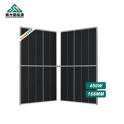 166mm panneaux solaires photovoltaïques 440w 460w 450w Avec un cadre de 35mm