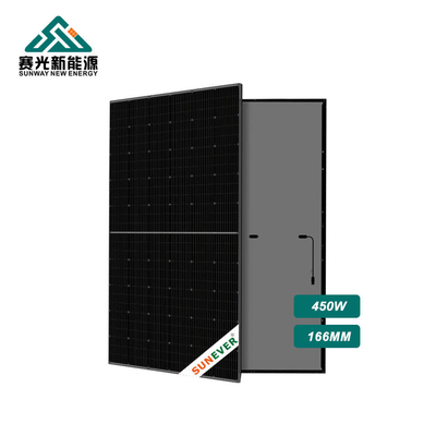 166mm panneaux solaires photovoltaïques 440w 460w 450w Avec un cadre de 35mm
