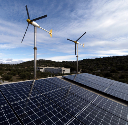 Panneaux photovoltaïques 380VAC Système d'énergie éolienne 3 phases AC aimant permanent