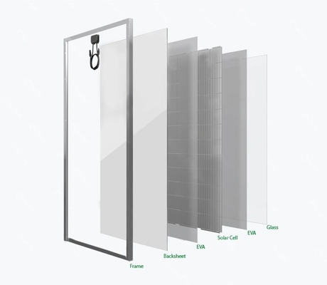 Panneaux solaires photovoltaïques 420w 430w 440w 450w monocristallins avec un rendement de 21,3%