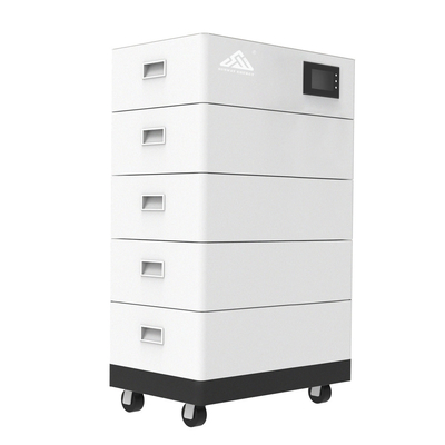 Connexion au réseau hybride batterie solaire LiFePO4 empilable 5KWH 10KWH 15KWH 20KWH pour la maison