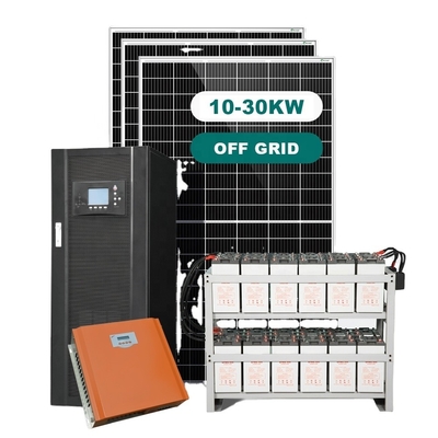Système de batterie solaire autonome hors réseau de 15 kW pour les applications commerciales à domicile