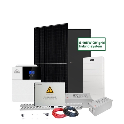 Systèmes d'alimentation hybride hors réseau 220VAC/380VAC avec technologie du silicium monocristallin