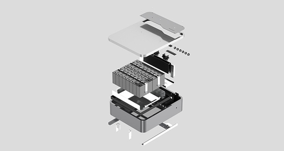 Longue durée de vie 5KWH 10KWH 15KWH 20KWH Batterie solaire pour la maison LiFePO4 Batterie au lithium empilable