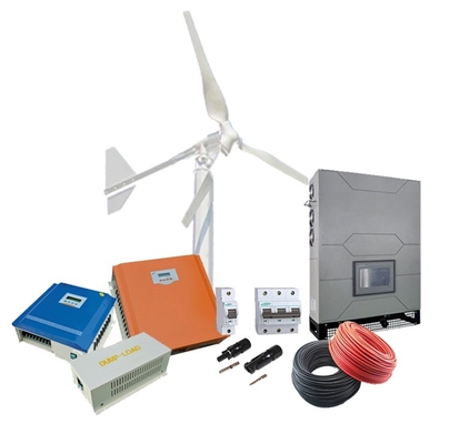 Connexion à la bride 5 kW 10 kW générateur éolien turbine système d'énergie résidentielle