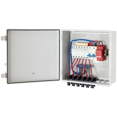390*390*185 Combinateur photovoltaïque boîte 500VDC avec protection SPD ABS