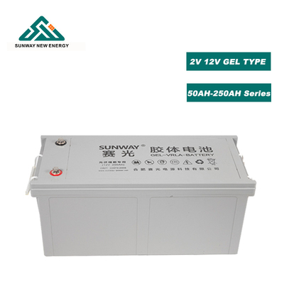 OEM/ODM Acceptable batterie à gel scellé 12V pour système d'énergie solaire 150ah 200ah 250ah
