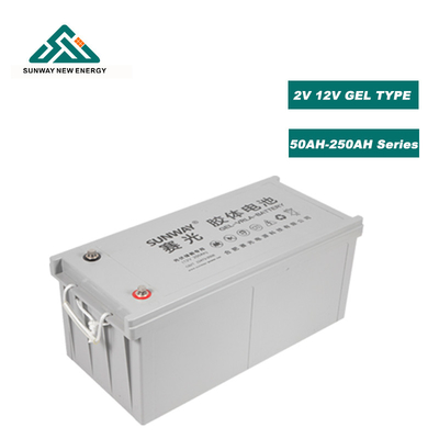 OEM/ODM Acceptable batterie à gel scellé 12V pour système d'énergie solaire 150ah 200ah 250ah