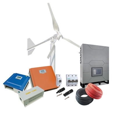Système d'énergie éolienne domestique Générateur d'énergie alternative de petite turbine éolienne 2000w 5kw 10kw 48v