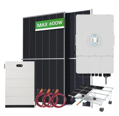 Système hybride d'énergie solaire monocristallin au silicium photovoltaïque