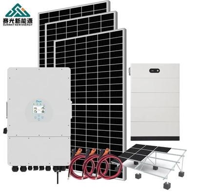 48 Vdc / 51.2 Vdc Voltage de sortie 100 kW Système d' énergie solaire pour installation résidentielle