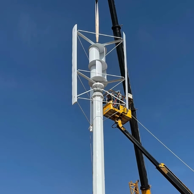 Accueil Système d'énergie solaire hybride éolienne 10 kW hors réseau avec puissance nominale 10 kW