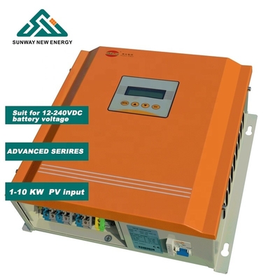 Contrôleur de charge solaire 240v MPPT avec communication RS485/GPRS et mode de charge PWM
