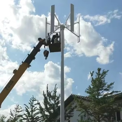 Accueil Système d'énergie solaire hybride éolienne 10 kW hors réseau avec puissance nominale 10 kW