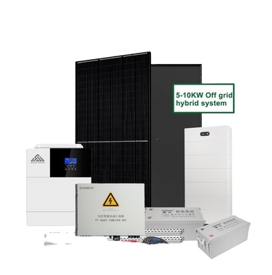 Système solaire mural de 8 kW hors réseau avec panneau solaire tout en un
