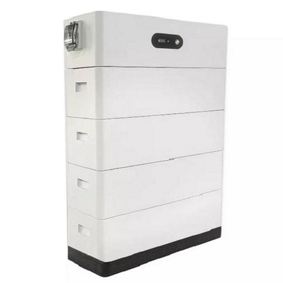 Batteries modulaires LiFePO4 à haute capacité de 48 V empilables 100h 200h pour le mur d'énergie solaire