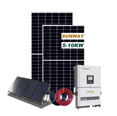 Système solaire sur le toit de 60 Hz complet sur le réseau Système solaire sur le réseau