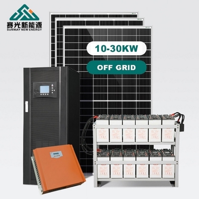 Système photovoltaïque complet hors réseau de 20 kW Système de panneau solaire autonome