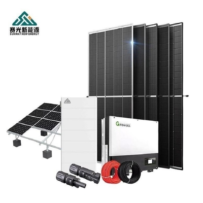 Système solaire hybride à trois phases de 15 kW 20 kW Systèmes d'alimentation hybride de secours