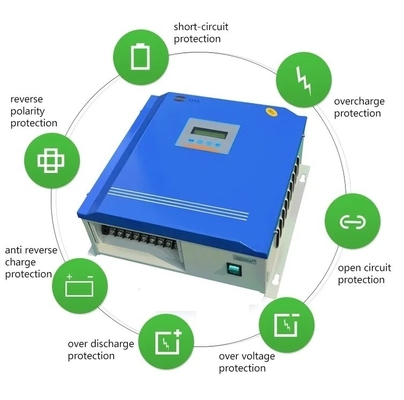 Régulateur de charge du système solaire MPPT 400w Régulateur de charge de l'éolienne 24v