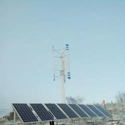 Système hybride de production d'énergie éolienne de 3 kW / 5 kW / 10 kW avec lames en fibre de verre renforcée