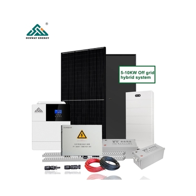 Système solaire commercial de 48 Vdc hors réseau avec certification CE/RoHS