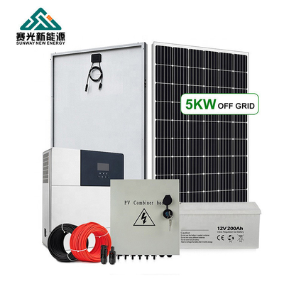 Système solaire commercial de 48 Vdc hors réseau avec certification CE/RoHS