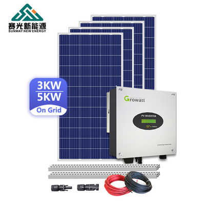Système d'alimentation électrique sur réseau 40kw 127V Contrôleur de charge solaire sur réseau pour montage au sol