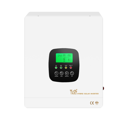 Puissant onduleur solaire avec interface utilisateur LCD à refroidissement d'air intelligent et onduleur d'onde purésine