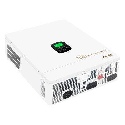 Puissant onduleur solaire avec interface utilisateur LCD à refroidissement d'air intelligent et onduleur d'onde purésine
