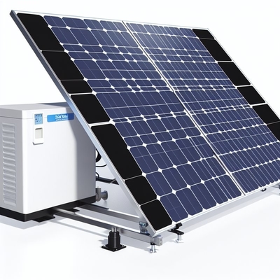 18 kg de poids du panneau Système d'énergie solaire avec système de montage STD de toit incliné et support technique complet