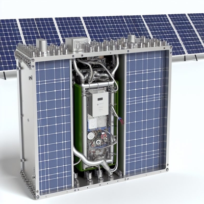 Connexion au réseau hybride Batterie de stockage d'énergie renouvelable pour la mise en œuvre d'une source d'énergie solaire