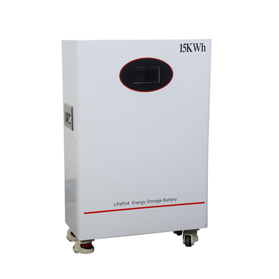 Batterie au lithium-fer de type 15KWH de type 6000 fois de cycle profond avec garantie de 5 ans