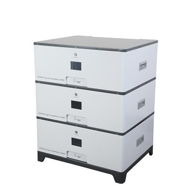 Batterie au lithium fer empilable haute capacité 5kW 10kW 100Ah 200Ah 6000 cycles de vie