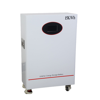 Batterie au lithium-fer de type 15KWH de type 6000 fois de cycle profond avec garantie de 5 ans