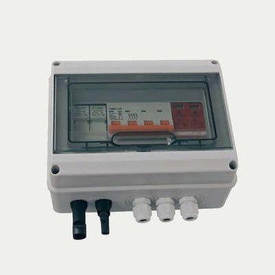 Boîte de combinateur photovoltaïque à deux cordes