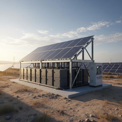 Système de gestion de l'énergie pour les grands projets solaires