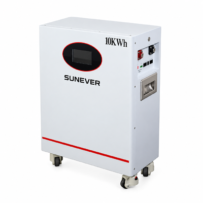 Batterie solaire lithium LiFePO4 UNEVER 10kWh 51.2V 200Ah pour stockage d'énergie domestique et alimentation de secours hors réseau