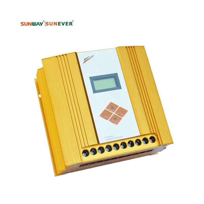 Contrôleur solaire et éolien 12v 24v 200w 300w 400w 600w avec tension de sortie modifiée