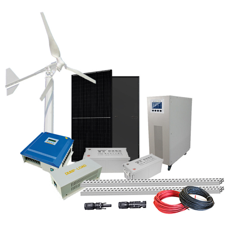 230VAC/380VAC Voltage de sortie Système de générateur de turbine éolienne domestique avec conception personnalisée