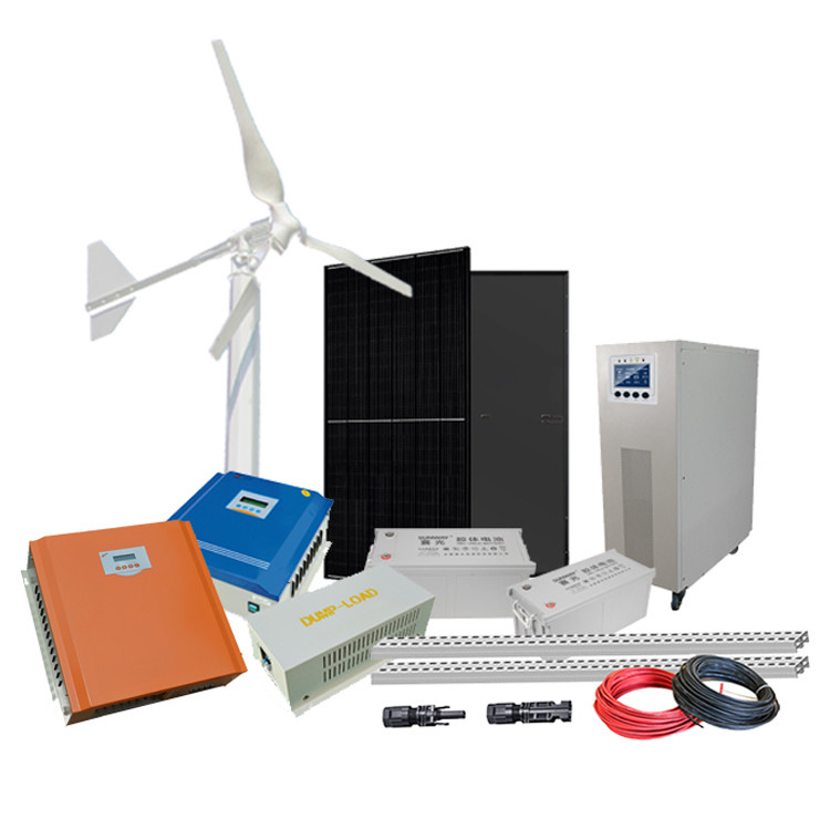 Système de production d'électricité éolienne hors réseau de 3 kW pour les besoins domestiques