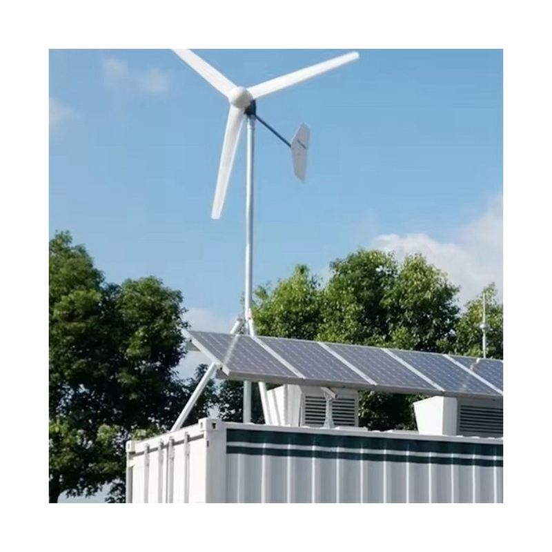 Système de générateur d'énergie hybride pour éoliennes avec batterie en gel et fréquence de sortie 50 Hz