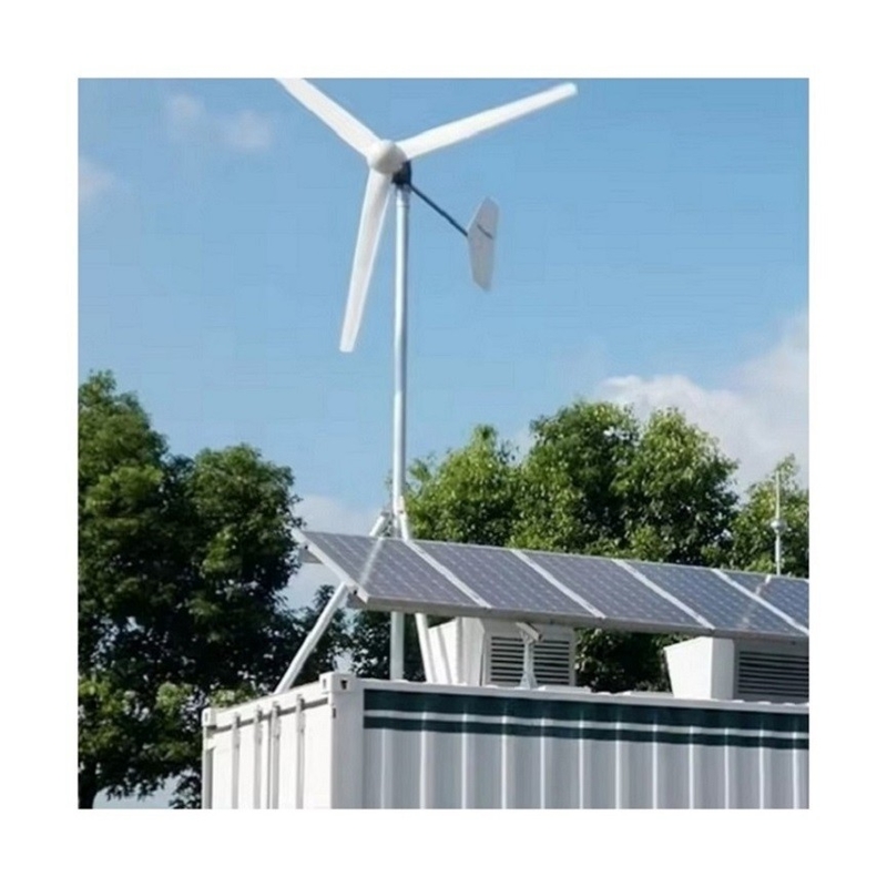 3kw 5kw 10kw hors réseau Système d'énergie solaire et éolienne hybride Solution énergétique durable