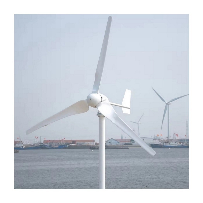 Système d'énergie éolienne Système de générateur électrique hybride de moulin à vent à domicile Vente directe 3 kW/5 kW/10 kW