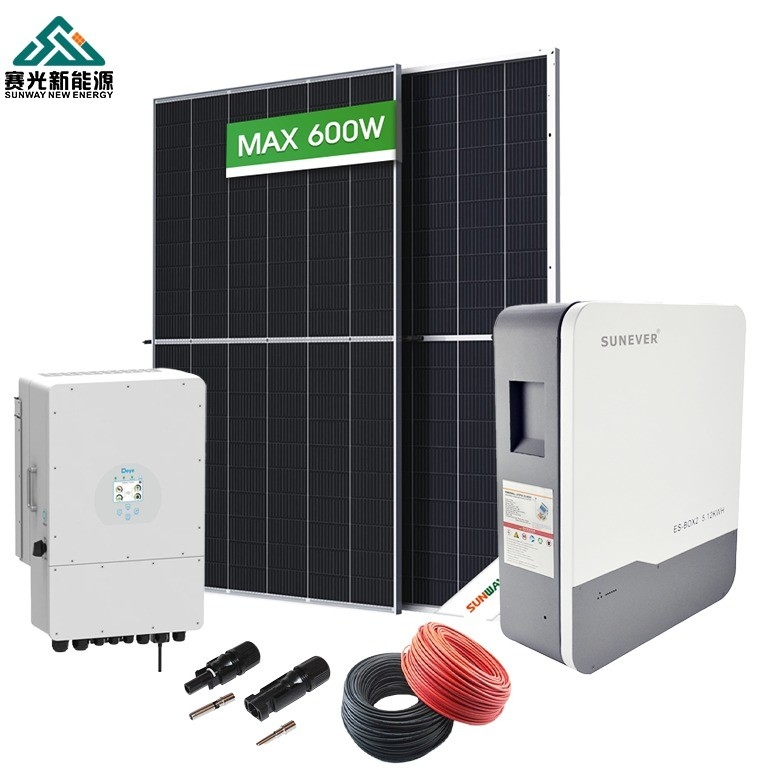 8kw Systèmes solaires complets pour la maison Système solaire de prévente Conception de projet