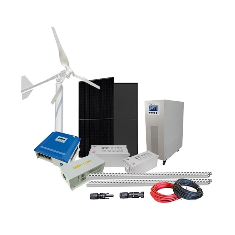 Système d'énergie éolienne de type batterie plomb-acide 5kw 10kw 48V/96V/120V/220/380V