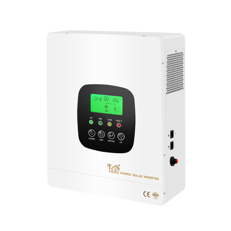 Tout en un onduleur solaire et l'interface LCD 48VDC/51.2VDC
