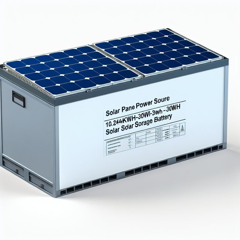 Source d'énergie du panneau solaire 10.24 kWh-30 kWh Batterie de stockage solaire pour des solutions énergétiques durables